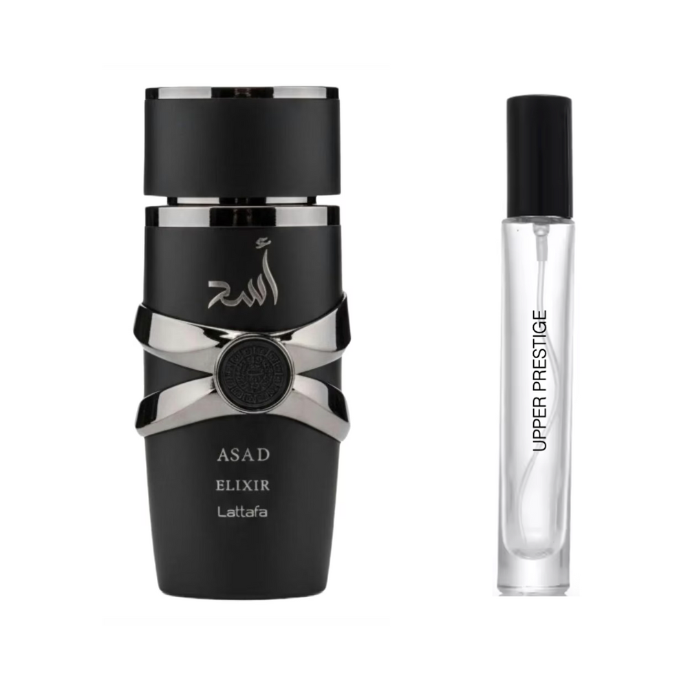 Lattafa Asad Elixir Edp para hombres en decant 10 ml original