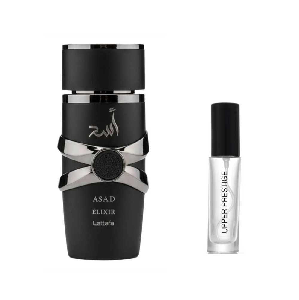 Lattafa Asad Elixir Edp para hombres en decant 5 ml original