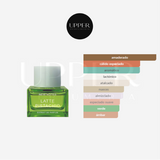Notas olfativas de New Notes Latte Pistachio unisex. Encuéntralo en Perfumería Upper.