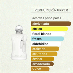 Notas olfativas de Parfums de Marly Valaya original mujer. Encuéntralo en Perfumería Upper