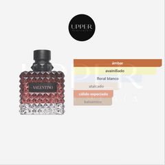 Notas olfativas de Valentino Donna Born In Roma Intense mujer. Encuéntralo en Perfumería Upper.