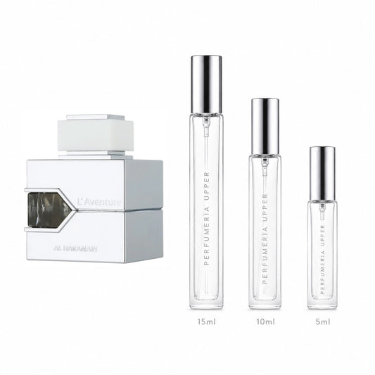 Al Haramain L'Aventure Blanche Eau de Parfum decant original unisex Perfumería Upper