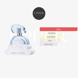 Notas olfativas de Ariana Grande Cloud Eau de Parfum con lavanda, pera, coco, crema batida, praliné y almizcle
