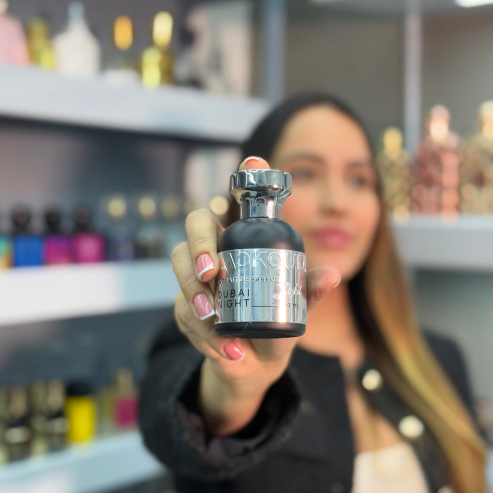 Blackoud Dubai Night Extrait de Parfum fragancia unisex oriental y sofisticada para noches especiales