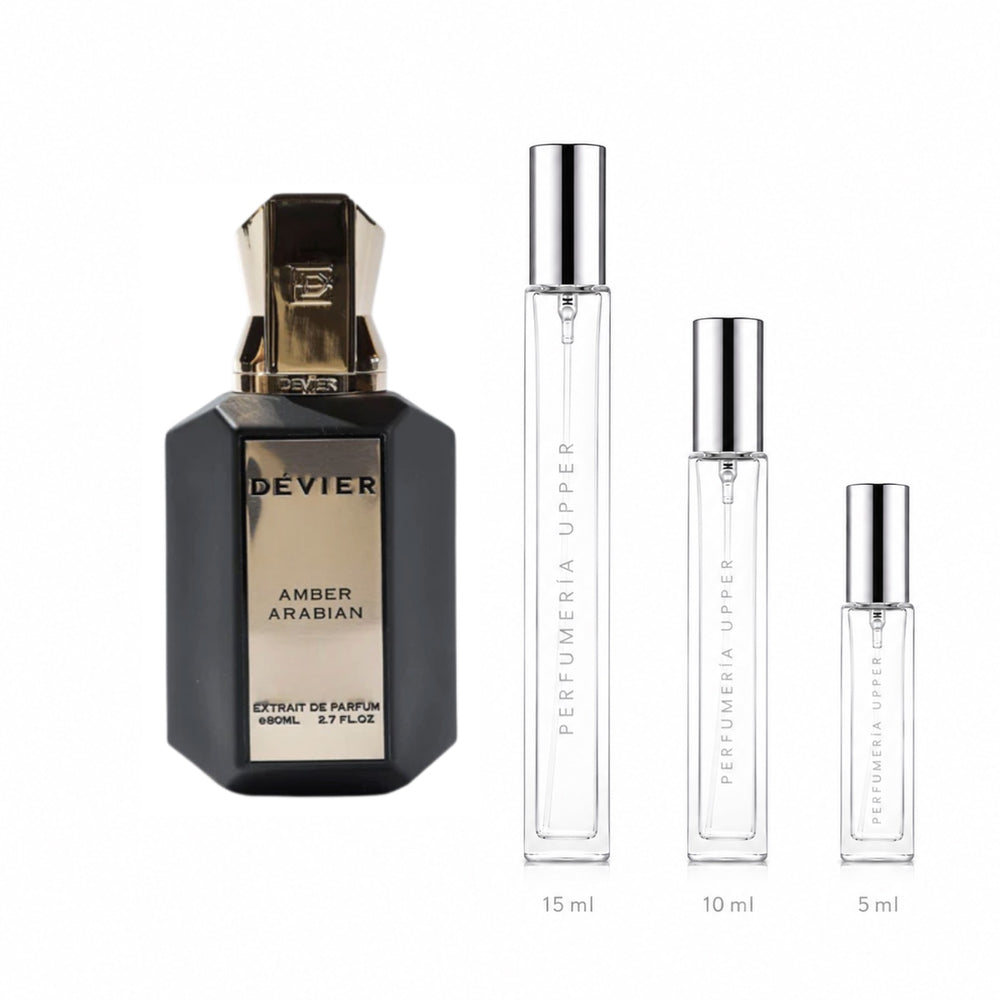 Dévier Amber Arabian Extrait de Parfum decant original unisex Perfumería Upper
