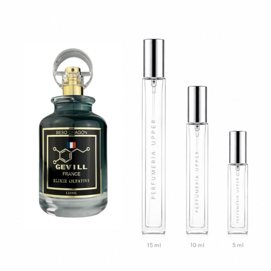 Gevill France Beso Dragon Elixir de Parfum decant original unisex Perfumería Upper