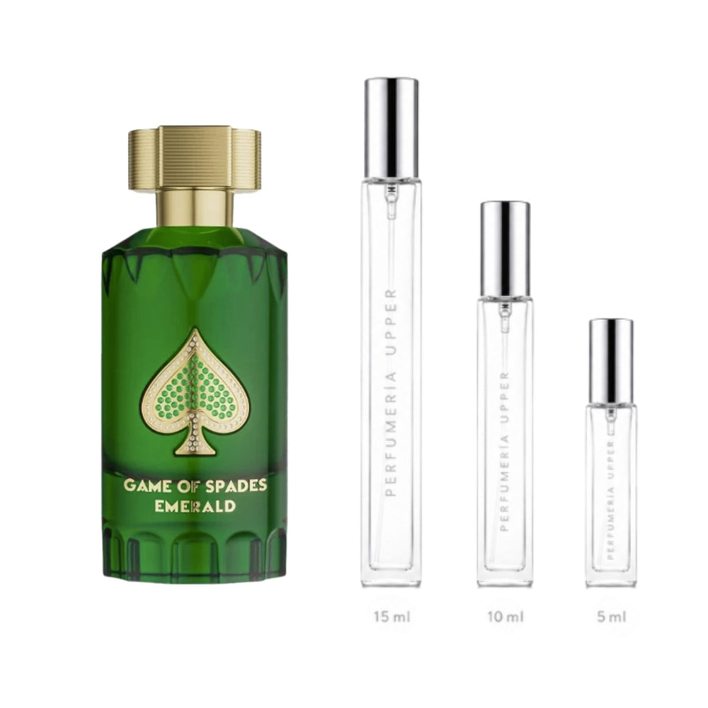 Jo Milano Paris Game of Spades Emerald Eau de Parfum decant original unisex Perfumería Upper