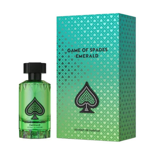Caja original Jo Milano Paris Game Of Spades Emerald Extrait de Parfum Unisex