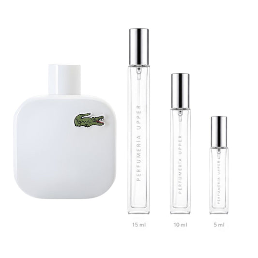 Lacoste L.12.12 Blanc Eau de Toilette decant original Hombre Perfumería Upper