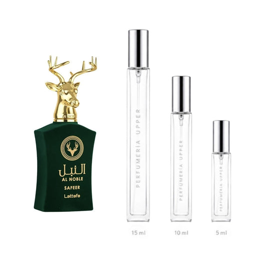 Lattafa Al Noble Safeer EDP decant original unisex Perfumería Upper