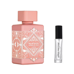 Lattafa Badee Al Oud Noble Blush Eau de Parfum decant 5 ml original mujer