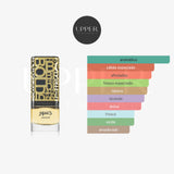 Notas olfativas de Lattafa Jasoor Eau de Parfum con manzana, cardamomo, tabaco, cuero y haba tonka