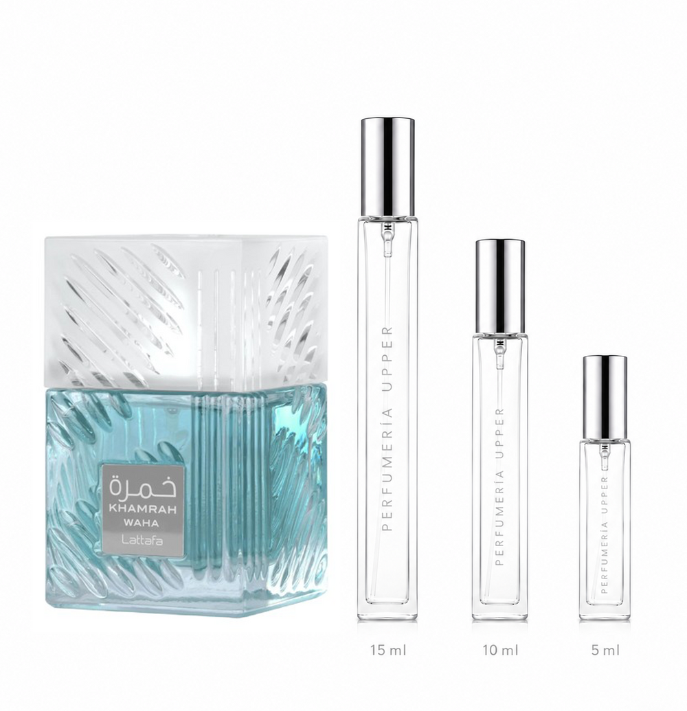 Lattafa Khamrah Waha Eau de Parfum decant original unisex Perfumería Upper