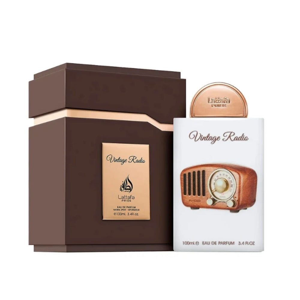 Lattafa Pride Vintage Radio EDP 100 ml Unisex caja original