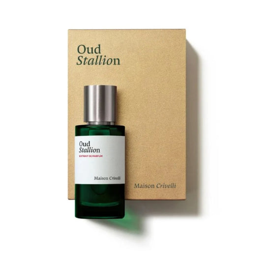 Maison Crivelli Oud Stallion Extrait de Parfum Unisex original caja del perfume