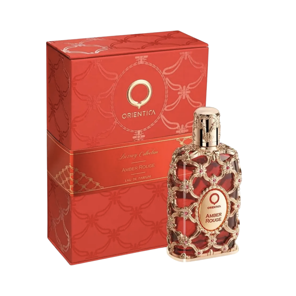 Orientica Amber Rouge Eau de Parfum 80 ml unisex caja original en Colombia