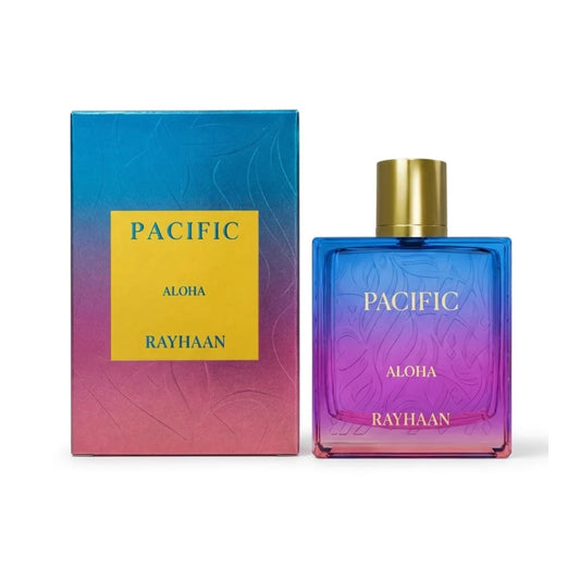 Rayhaan Pacific Aloha EDP Unisex original caja del perfume