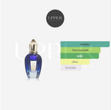 Notas olfativas de Xerjoff Torino21 Eau De Parfum unisex con menta, limón, albahaca y almizcle en Colombia