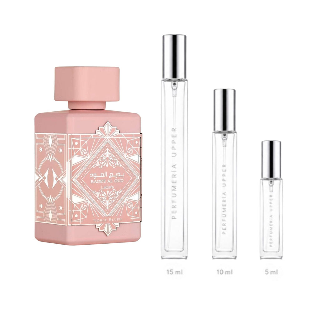 Lattafa Badee Al Oud Noble Blush EDP decant original Mujer Perfumería Upp