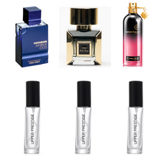 Set de decants Unisex ideales para probar los perfumes unisex mas vendidos en PERFUMERIA UPPER