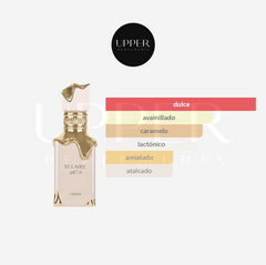 Notas olfativas de Lattafa Eclaire mujer. Encuéntralo en Perfumería Upper.
