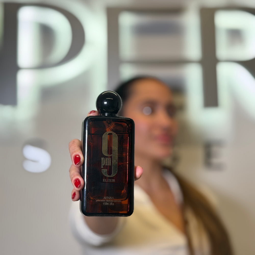 Afnan 9 PM Elixir Parfum hombre original en Colombia disponible en Perfumería Upper