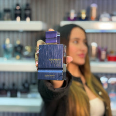 Al Haramain Amber Oud Dubai Night Eau de Parfum fragancia unisex intensa y lujosa para noches especiales