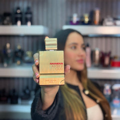Al Haramain Amber Oud Ruby Edition Eau de Parfum fragancia unisex exclusiva y sofisticada para ocasiones especiales