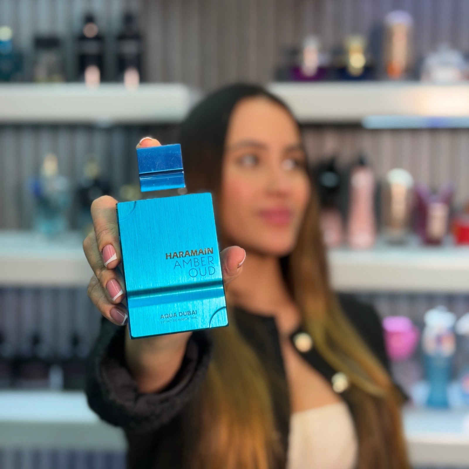 Al Haramain Aqua Dubai Eau de Parfum fragancia unisex fresca y sofisticada ideal para clima cálido y uso diario