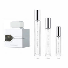 Al Haramain L'Aventure Blanche Eau de Parfum decant original unisex Perfumería Upper