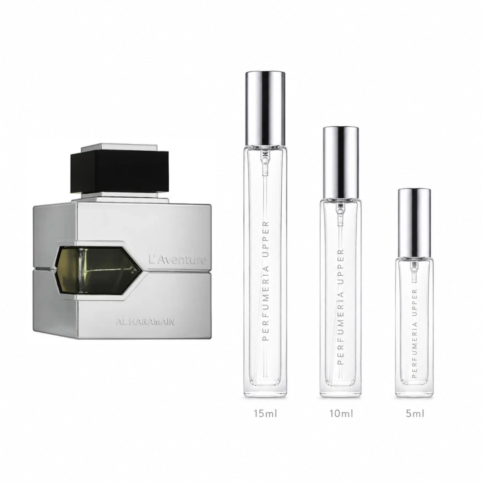 Al Haramain L'Aventure Eau de Parfum decant original hombre Perfumería Upper