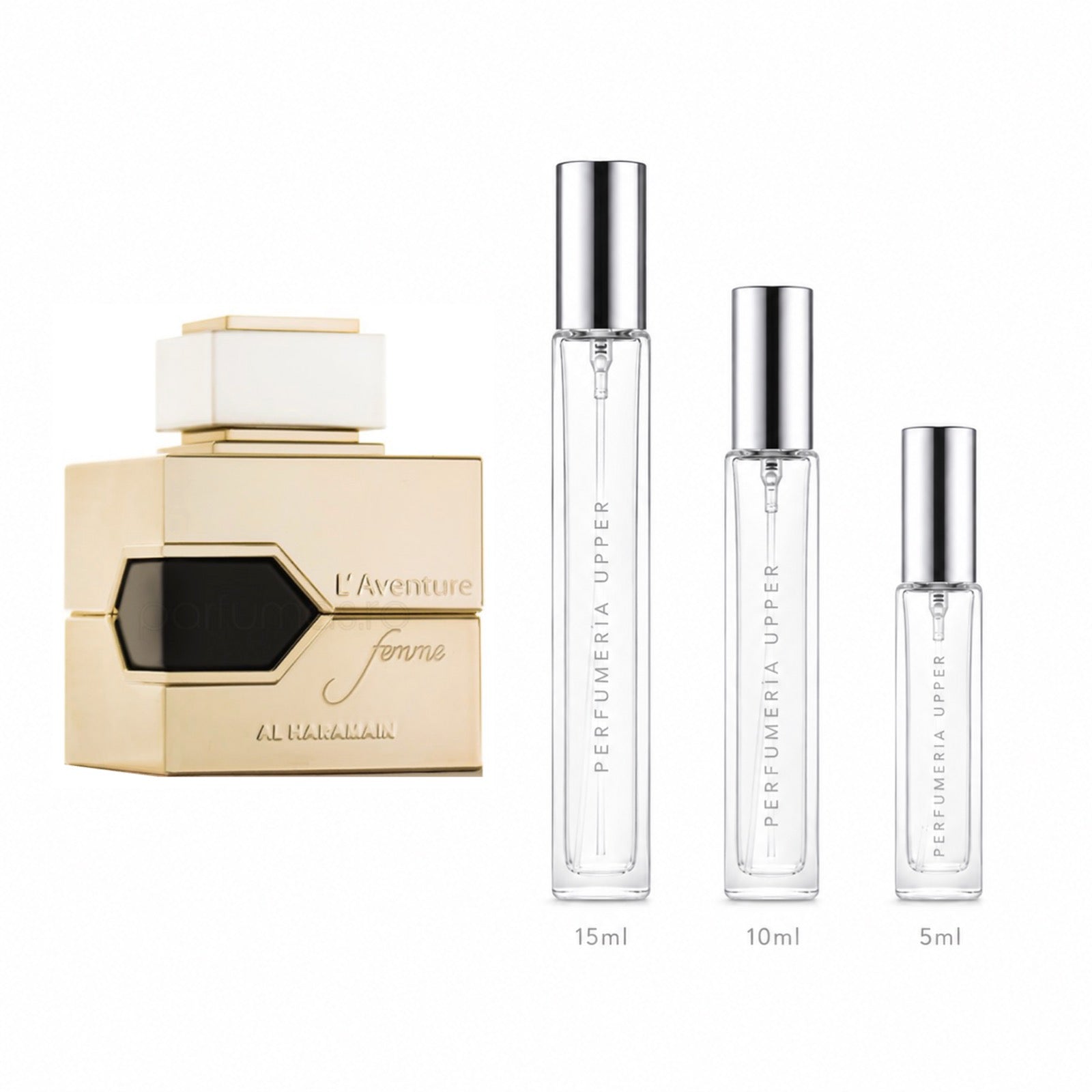Al Haramain L’Aventure Femme Eau de Parfum decant original mujer Perfumería Upper
