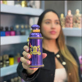 Alexandre.J Iris Violet Eau de Parfum fragancia unisex elegante y refinada para cualquier ocasión