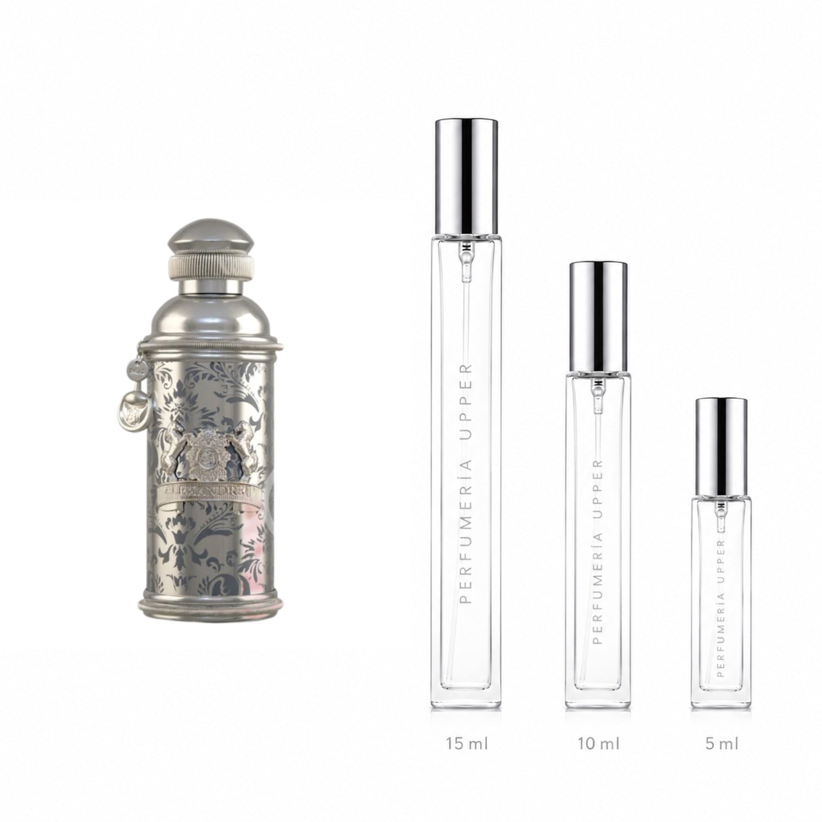 Alexandre.J Silver Ombre Eau de Parfum decant original hombre Perfumería Upper