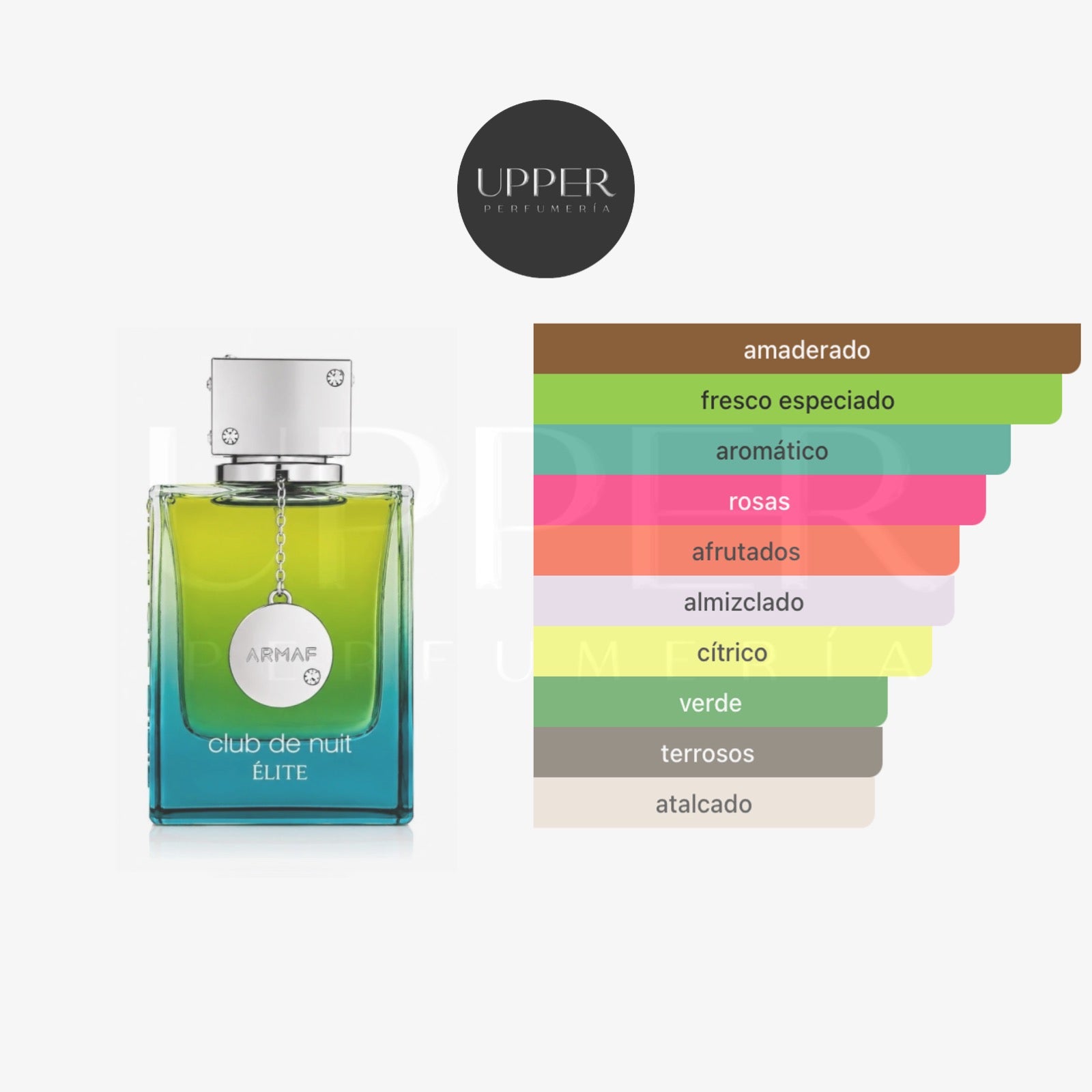 Notas olfativas Armaf Club de Nuit Elite EDP Hombre