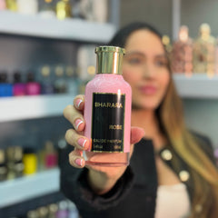 Bharara Rose Eau de Parfum fragancia femenina romántica y elegante para cualquier ocasión