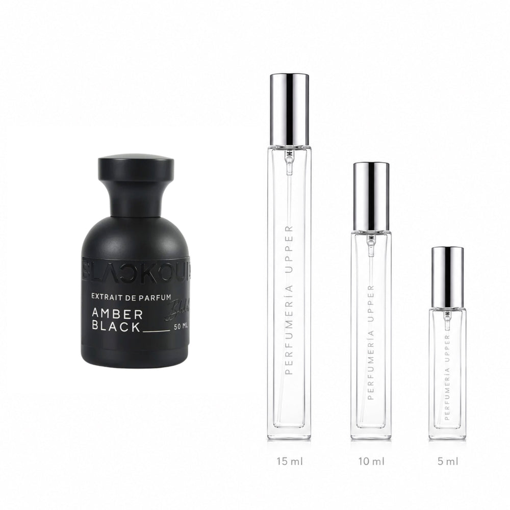 Blackoud Amber Black Extrait de Parfum decant original unisex Perfumería Upper