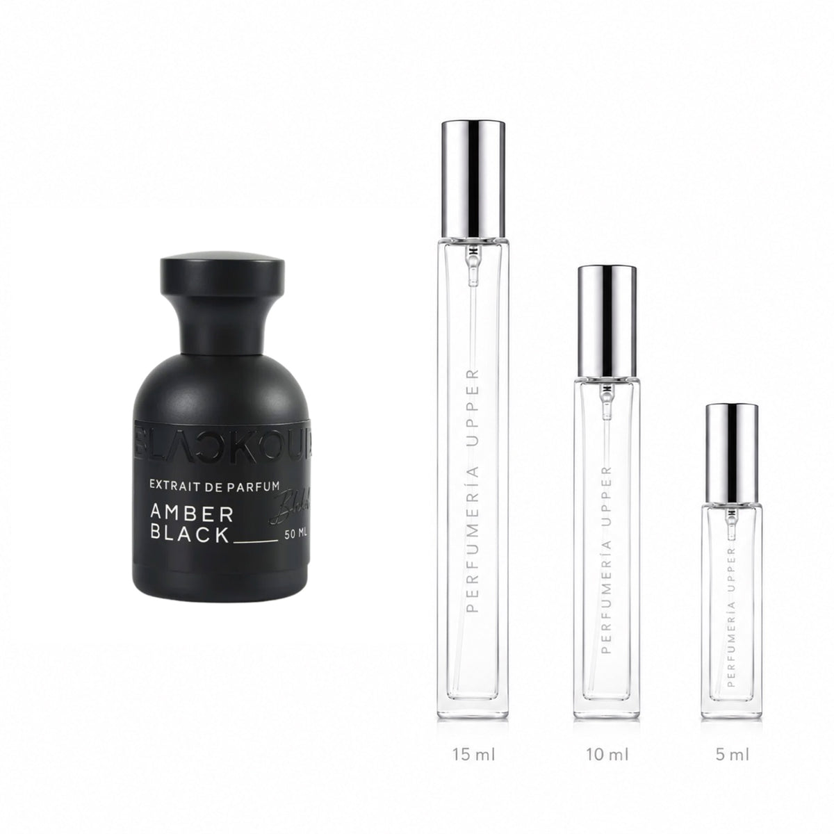Blackoud Amber Black Extrait de Parfum decant original unisex Perfumería Upper
