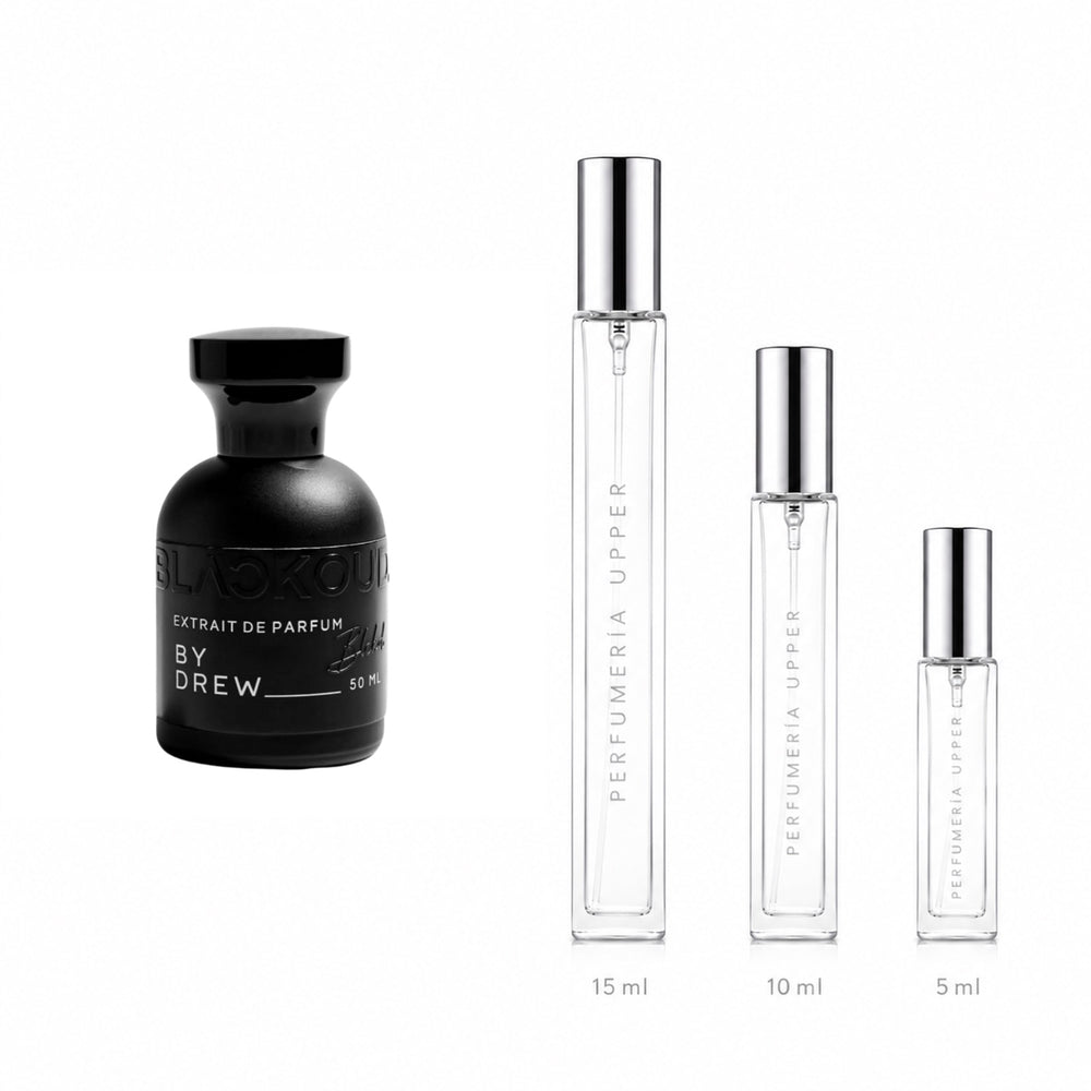 Blackoud By Drew Extrait de Parfum decant original unisex Perfumería Upper