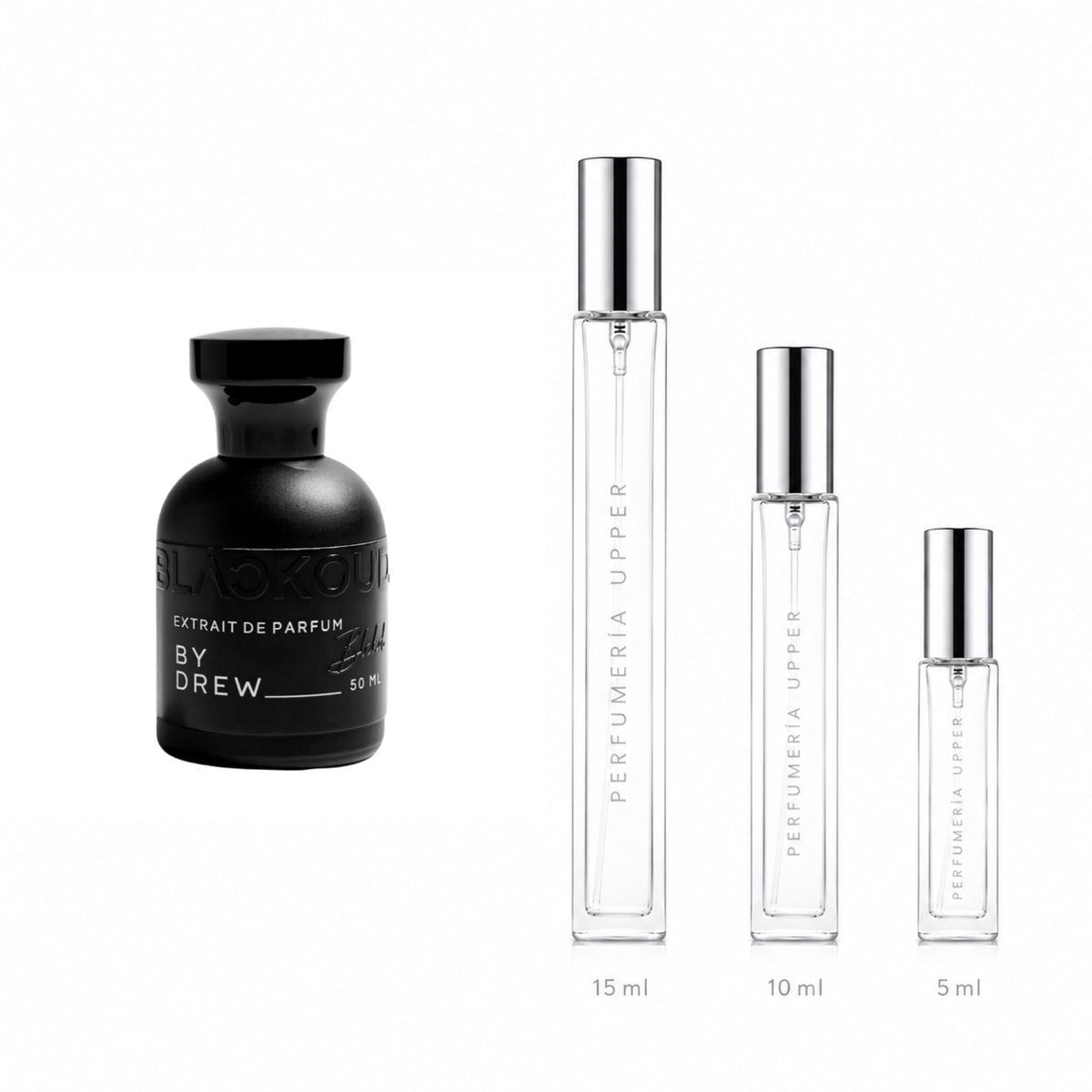 Blackoud By Drew Extrait de Parfum decant original unisex Perfumería Upper