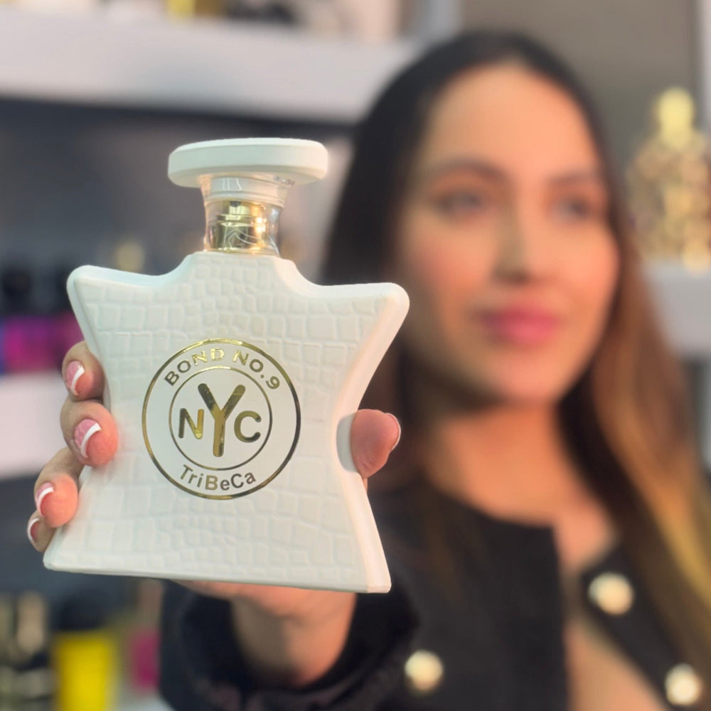 Bond No. 9 TriBeCa Eau de Parfum fragancia unisex gourmand y sofisticada