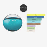 Notas olfativas Bvlgari Aqva EDT Hombre