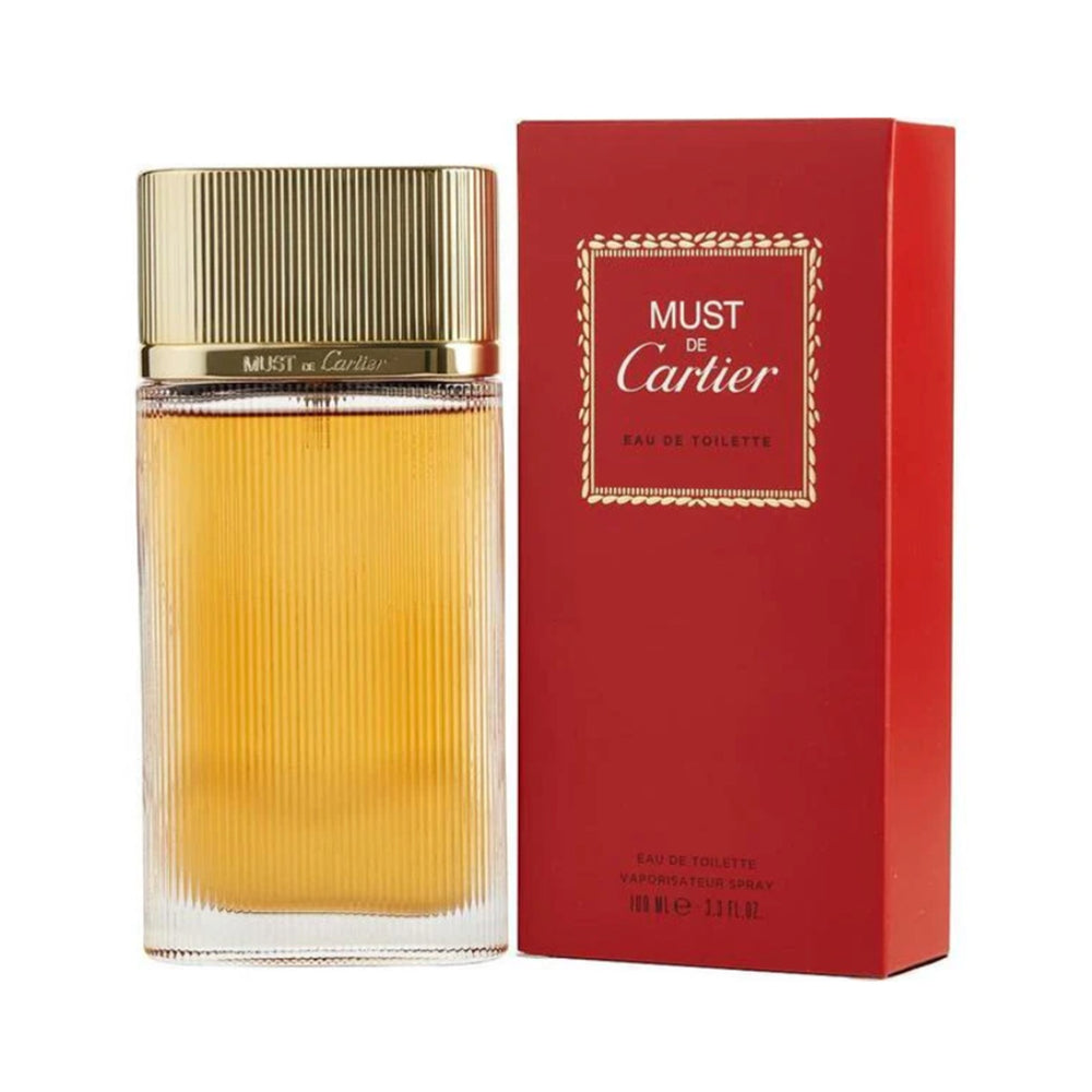 Cartier Must Eau de Toilette caja original en Colombia