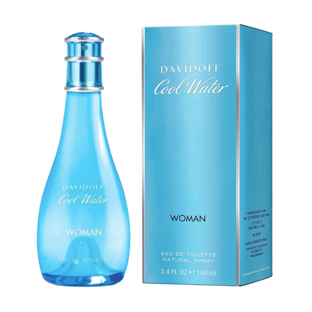 Davidoff Cool Water Woman Eau de Toilette mujer caja original en Colombia