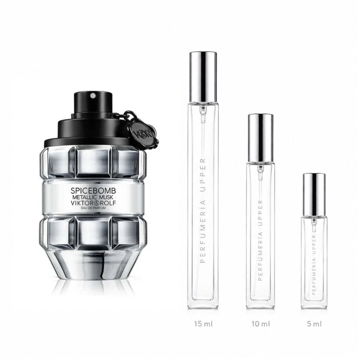 Decant Viktor & Rolf Spicebomb Metallic Musk Hombre original 5 ml 10 ml 15 ml
