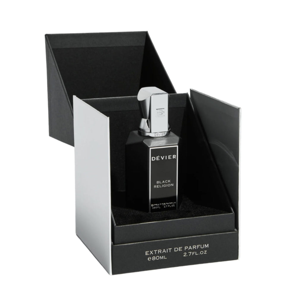 Dévier Black Religion Extrait de Parfum caja original en Colombia