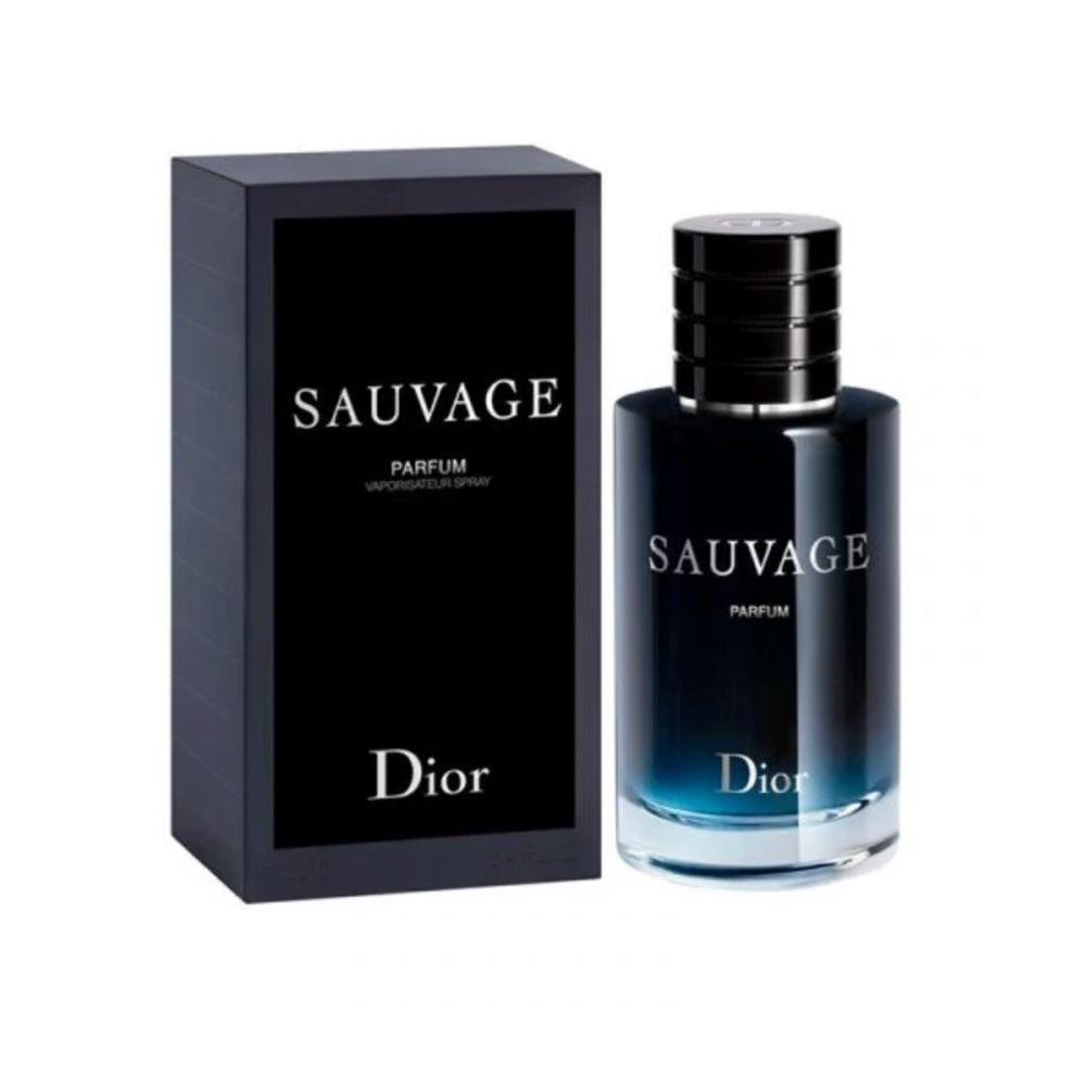 Dior Sauvage Parfum Hombre original caja del perfume
