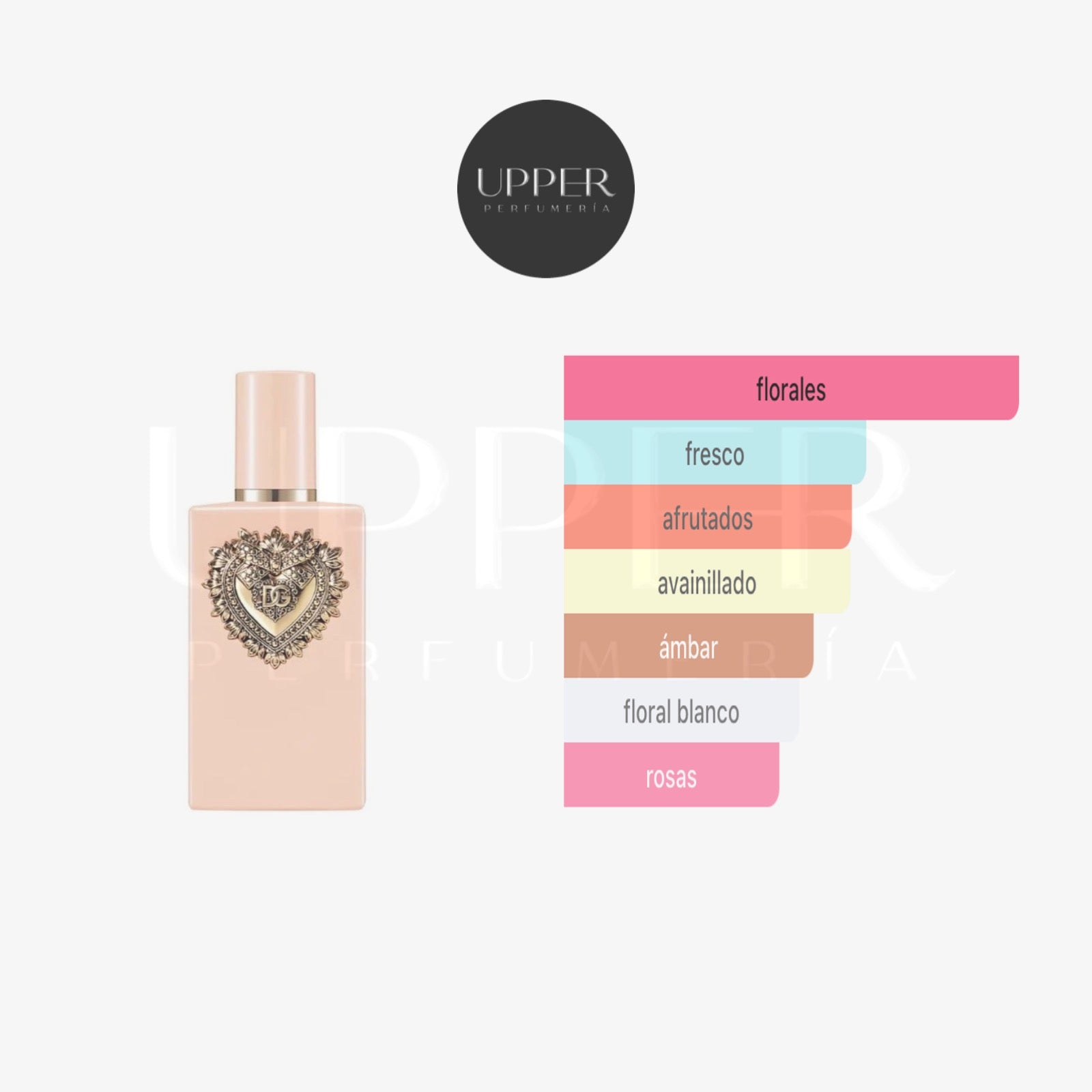 Notas olfativas Dolce&Gabbana My Devotion EDP Intense Mujer