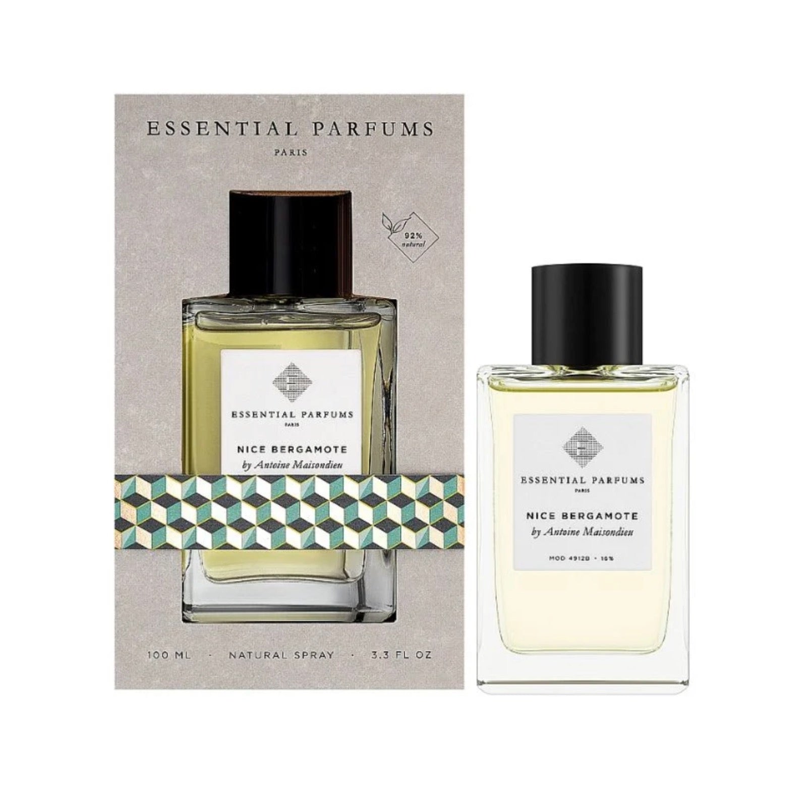 Essential Parfums Nice Bergamote EDP Unisex original caja del perfume