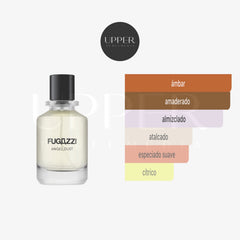 Notas olfativas de Fugazzi Angel Dust Eau de Parfum con bergamota de Calabria, pimienta, madera de cachemira y ámbar blanco